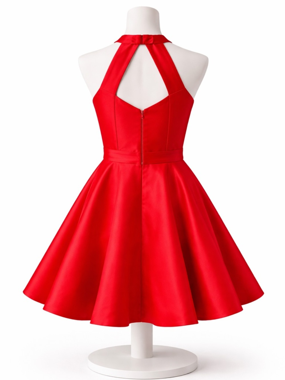 Custom Red Pageant / Formal Dress - Picture 2 of 2